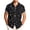 Z33-Black-xcmzpl big and tall camp collar tops, variant on Xcmzpl Big and Tall Hawaiian Shirt Mens Short Sleeve Summer Beach Tropical Button Down Shirt Camp Collar Tops Black XXXL