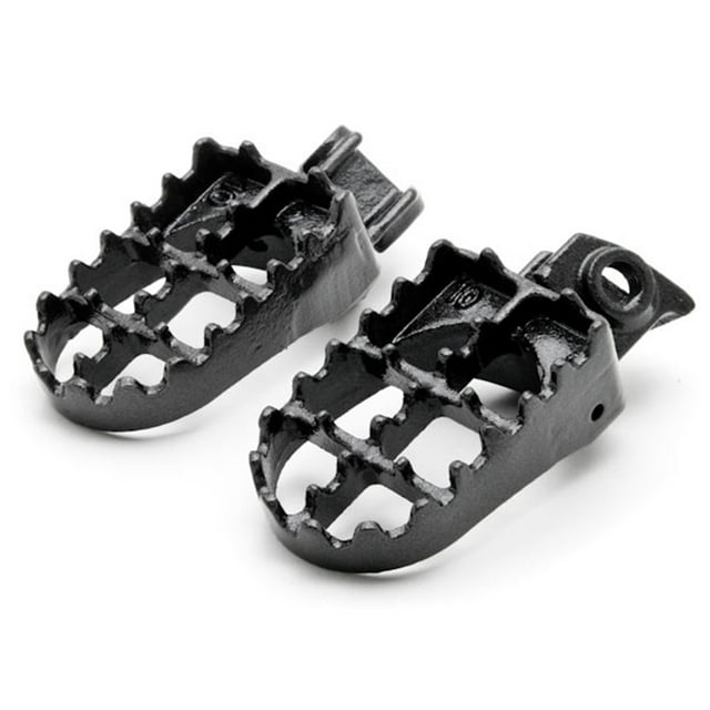 Krator MX Foot Pegs Motocross Dirt Bike Footrests L & R Compatible with 2007-2009 KTM 50 SX Junior
