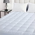 thumbnail image 1 of BaliChun Queen Size Mattress Pad Cotton Top Mattress Topper Fitted Quilted Mattress Cover Soft Breathable Pillow Top Cooling Mattress Protector Stret, 1 of 7