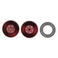 thumbnail image 4 of Push Slider Coin Toy, Haptic Coin Unique Pattern Stress Relief Metal Mellow Safe Funny  For Adult For Office Work Blue,Red, 4 of 8