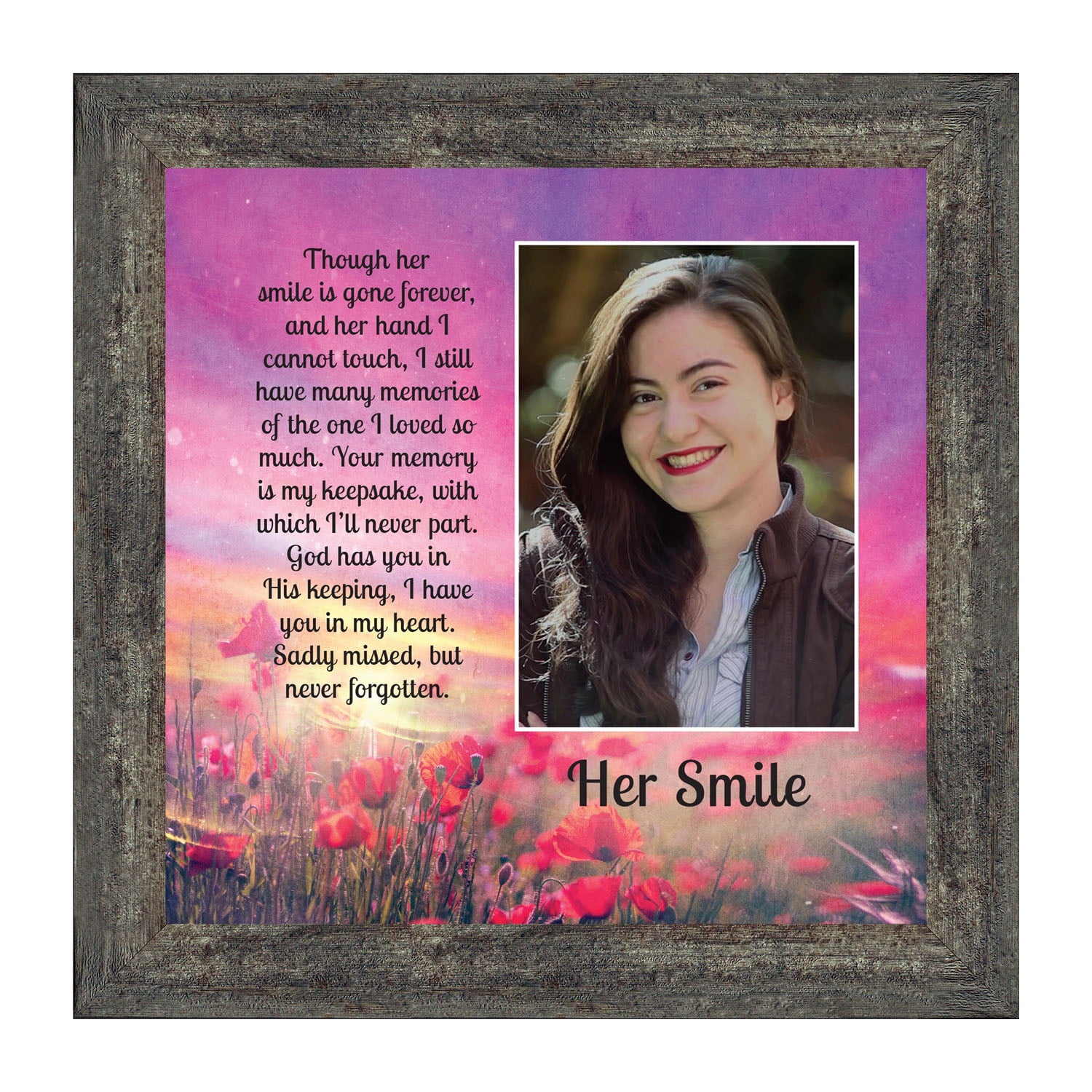 memorial gifts for loss of wife