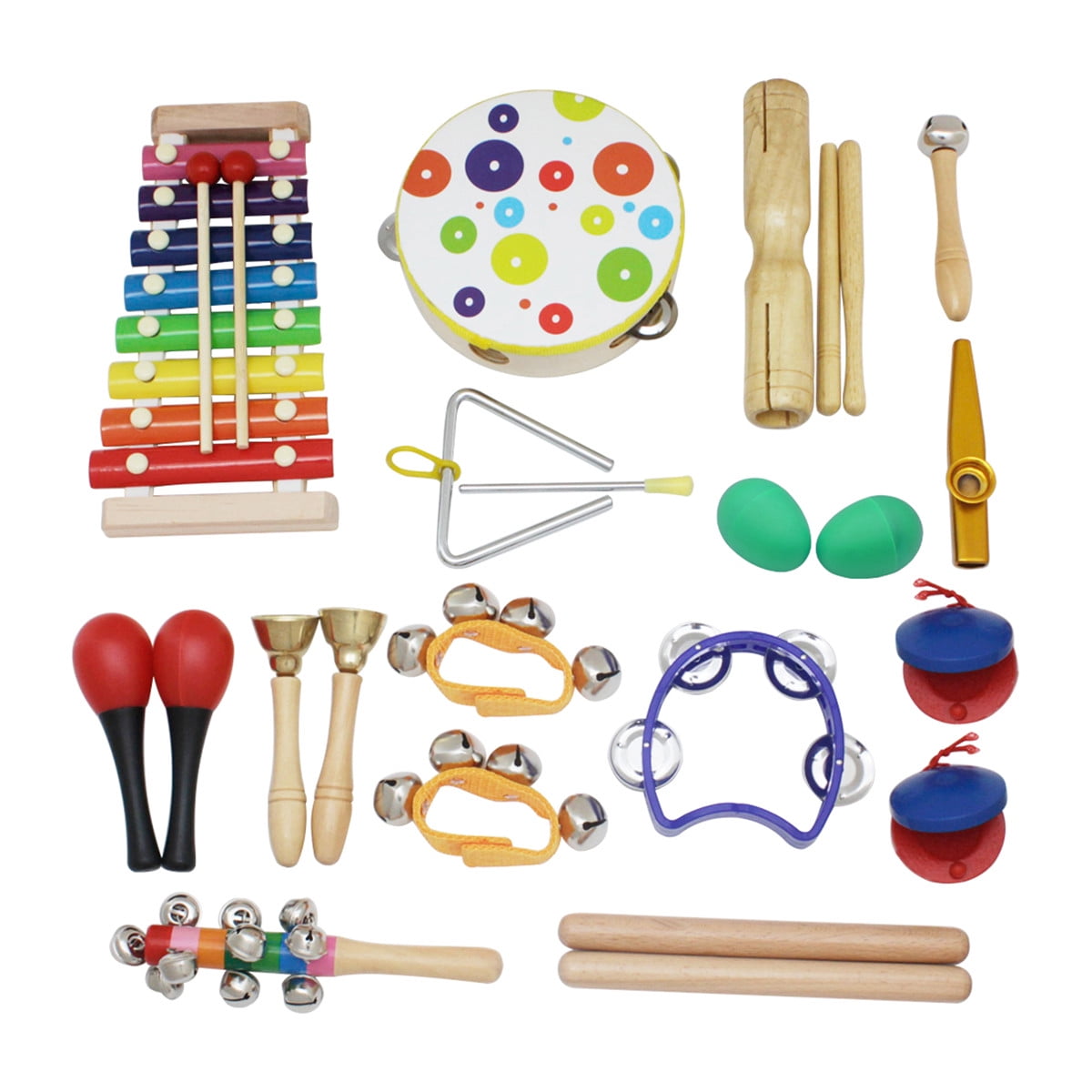 Wooden Sand Eggs Children Kids Baby Educational Instruments Musical Toy In US