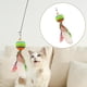 thumbnail image 4 of Juguete de varita para gatos Yuyangstore con 7 cabezales de reemplazo y ventosa, 4 of 7