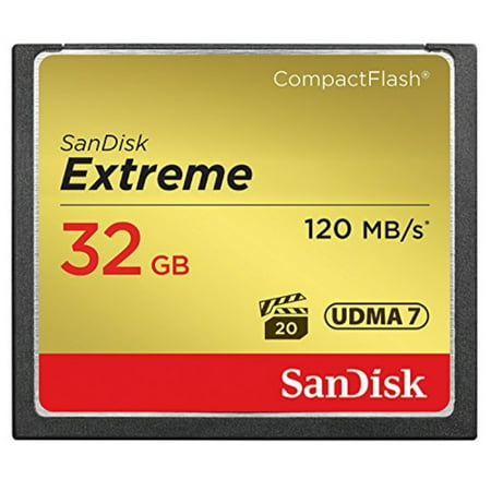 SanDisk Extreme SDCFXSB-032G-G46 32GB CompactFlash Memory