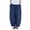 A-Blue, variant on Tiweut Sweatpants Women Solid Color Summer Retro Wide Leg Elastic Waist with Pocket Loose Linen Casual Trousers
