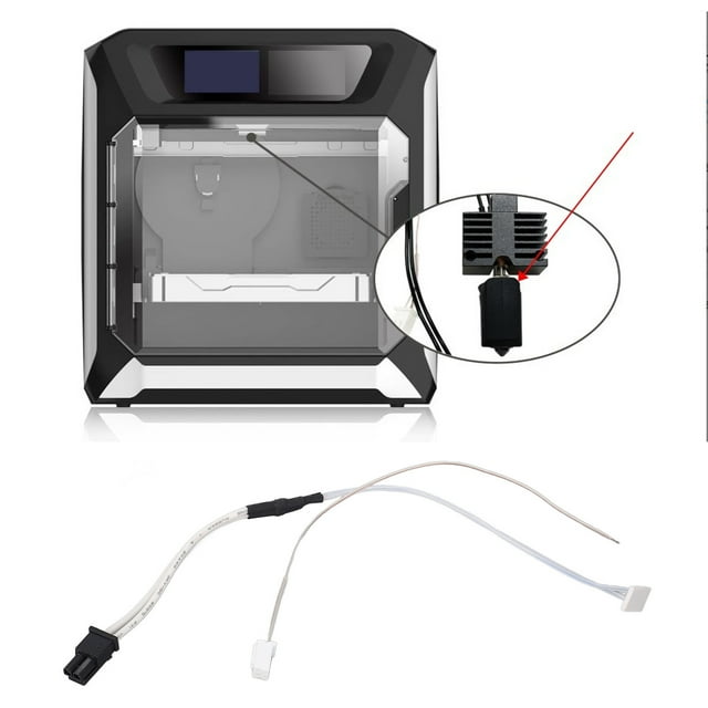 Kit de Calentador de Cerámica, Mediciónica de temperatura precisa compacta conjunto de calentador de cerámica 3d para qidi x plus3 smart3 máximo3 q1 pro