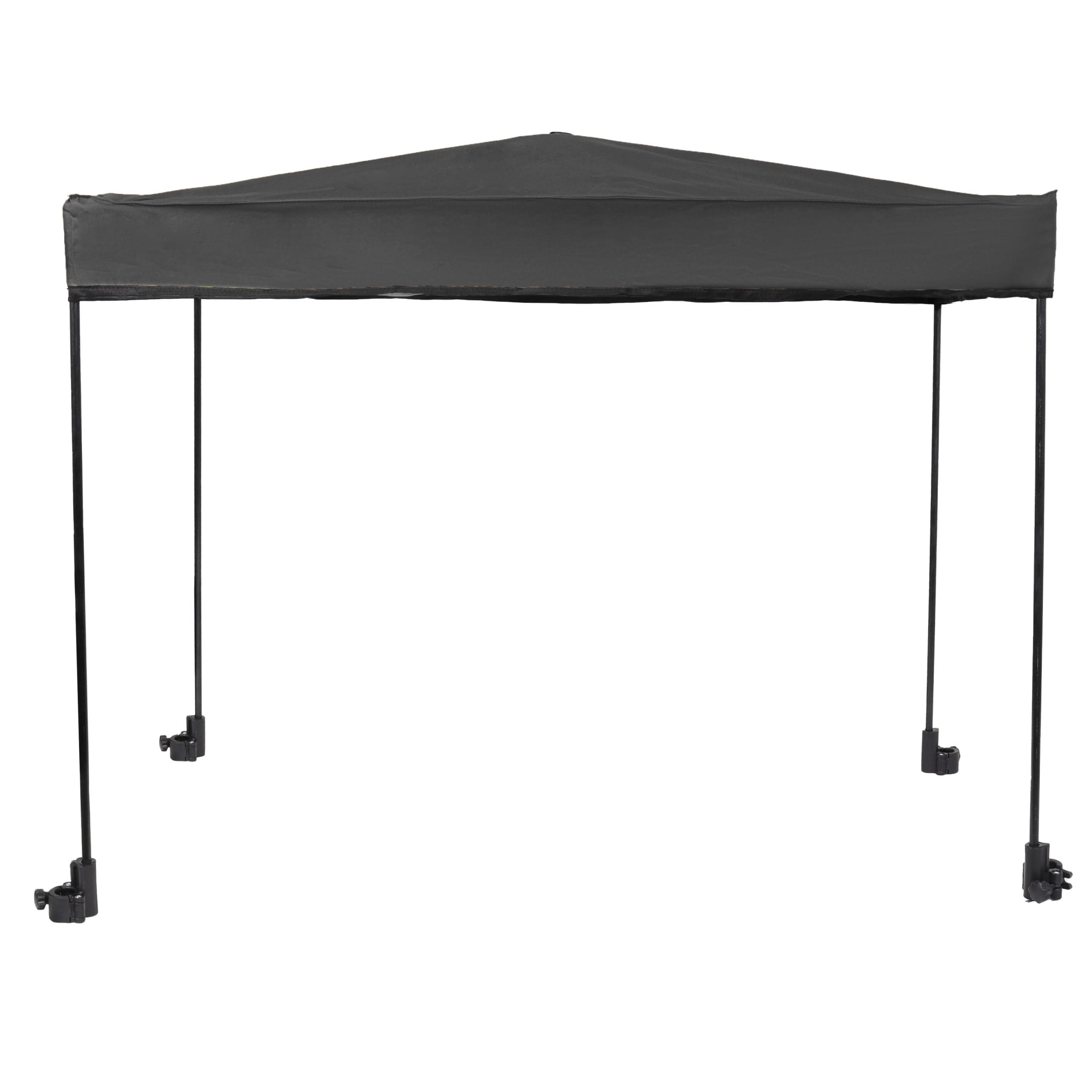 GDF Studio 3-in-1 Folding Wagon Cart with Bench Seat, Detachable Canopy, and Storage, Heavy-Duty Utility Wagon, Gray