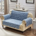 thumbnail image 2 of Greenland Home Willow Reversible Slipcover - Furniture Protector - Loveseat - Natural, 2 of 5