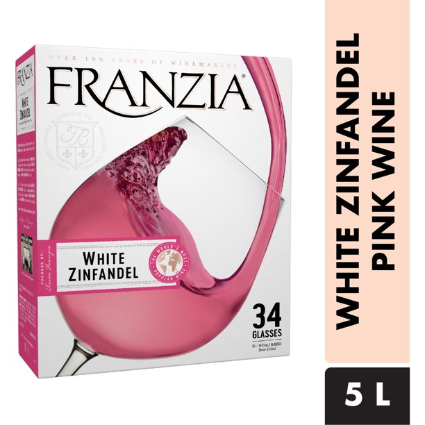 Franzia® White Zinfandel Pink Wine 5 Liter