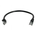 thumbnail image 2 of (UTP) Cat6 Ethernet CAT 6 Câble de Raccordement Réseau Non Blindé de 25 Pi - Noir - Câble de Raccordement - RJ-45 (M) à RJ-45 (M) - 25 Pi - - Moulé, Sans Raccord - Noir, 2 of 4