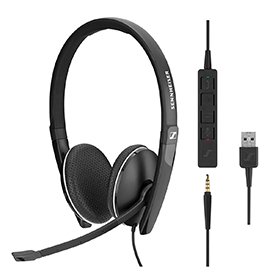 Auriculares de Doble Cara Sennheiser SC 165 USB 508317