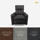 thumbnail image 5 of Sillón Reclinable Onstore Reposet London Lino Oxford, 5 of 10