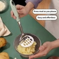 JGF844 Stainless Steel Potato Masher Kitchen Tool For Hand Mashing Potatoes Sweet Potatoes