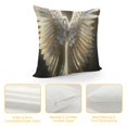 thumbnail image 4 of Qinduosi Print Throw Pillow Covers,Pillow Cushion Cases,Throw Pillows for Couch Sofa Bedroom Car White, 4 of 5