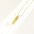 thumbnail image 5 of Hollow Cylinder Urn Necklace for Ashes Vial Cremation Jewelry for Women Men Memorial Keepsake Locket Necklace, 5 of 6