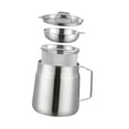 thumbnail image 2 of DOLITY Deep Frying Pot Oil Storage Jar with Strainer Basket Kitchen Home Soup Pot Boiling Party Home Cooking Oil Separator, 2 of 9