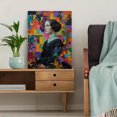 thumbnail image 5 of Qisvanset 12x16 Inch Surreal Black Dog Canvas Print Wall Art, 5 of 5
