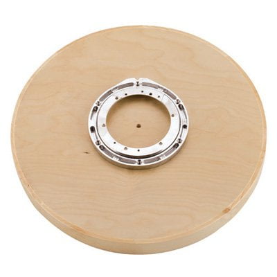 Rev-A-Shelf 10 Inch Full Circle 1 Shelf Wood Lazy Susan