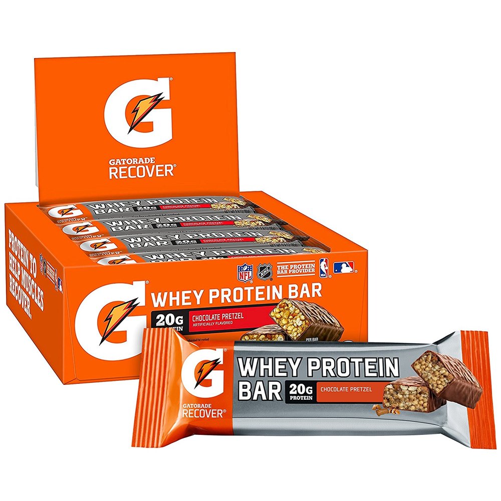 Gatorade Recover Bar, Chocolate Pretzel, 20g Protein, 1 Ct Walmart