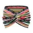 thumbnail image 2 of CHENjy Turban Wraps Headbands For Women, Multicolor Boho Headbands, Elastic Printed Knotted Headband, Non Slip Sport Hair Wrap, Practical Cloth Hair Accessory for Daily Fashion Dressing, 2 of 7