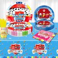 thumbnail image 5 of Nuevas decoraciones de vajilla de la patrulla canina, tazas de cumpleaños, platos, mantel para niños, niñas, suministros para fiesta de Baby Shower, regalos de juguete, 5 of 5