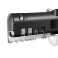 thumbnail image 4 of Organizador Soporte de cepillo de dientes solar UV Dispensador de pasta de dientes de montaje en pared (botón negro) Ndcxsfigh Nuevos Originales, 4 of 5