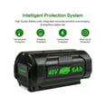 thumbnail image 5 of 1/2Packs 40 Volt 6.0Ah OP4040 Replacement For Ryobi 40V Lithium Battery OP4050A OP40601 OP4026A OP40601 OP4030, 5 of 8