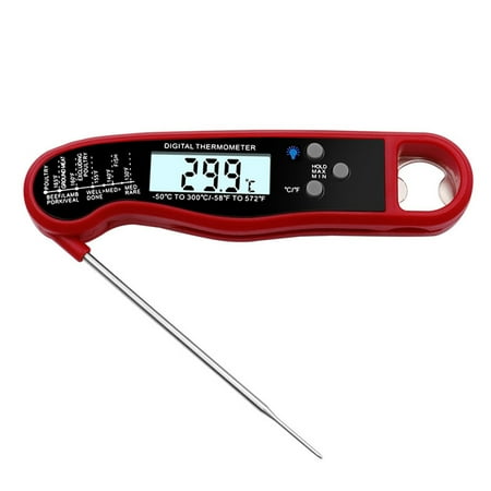 

Original Real Food Thermometer Home Kitchen Thermometer Instant Digital Thermometer Meat Anti Heat Bbq Waterproof Kitchen Cooking Accessories