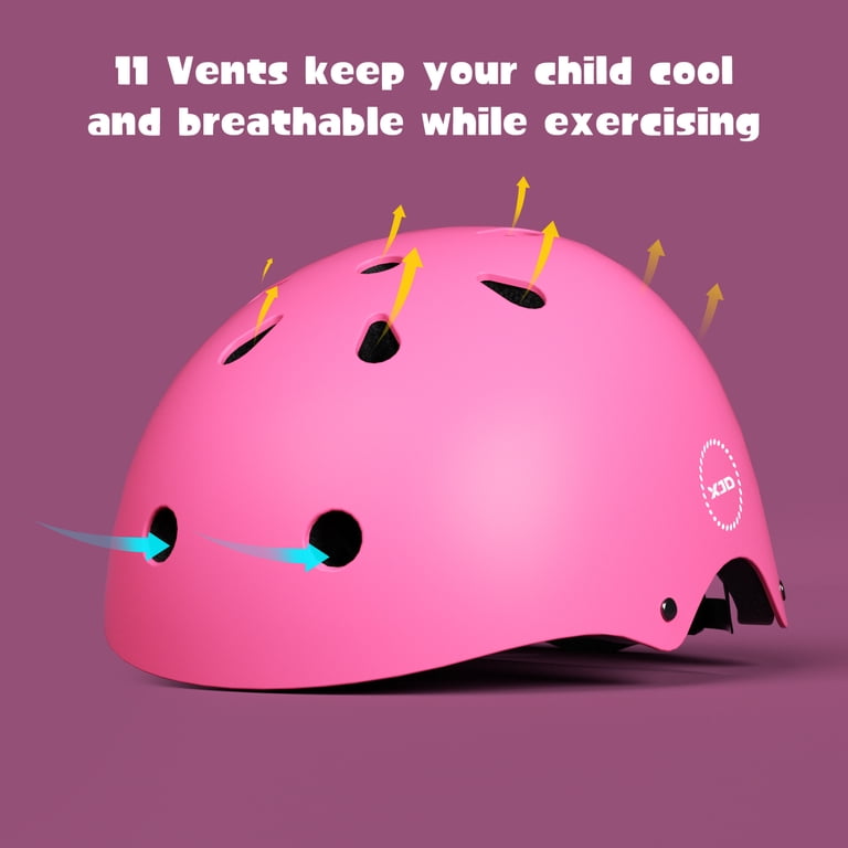 23 kids bike helmet XJD Kids Bike Helmet, Adjustable Lightweight Toddler Helmet Ages 1-8, Sizes  18.11
