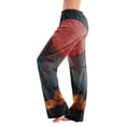 thumbnail image 2 of Satingcolo Halloween Pajamas Women Stretch Lounge Pants Comfy Pjs Sleep Bottoms Soft Pajama Pants Cute Trousers Loose Palazzo, 2 of 5