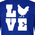 thumbnail image 4 of Inktastic Love Chickens Long Sleeve Youth T-Shirt, 4 of 5