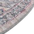 thumbnail image 3 of Unique Loom Nostalgia Collection Area Rug - Meknes (4' 1" Round Beige pink/Ivory), 3 of 7