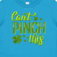 thumbnail image 4 of Inktastic St. Patrick's Day Can't Pinch This Hand Lettering Boys or Girls Baby T-Shirt, 4 of 5