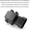 thumbnail image 5 of Map Sensor OEM Manifold Absolute Pressure Sensor Replacement for Chevrolet Chevy Buick Cadillac GMC GM Saturn Oldsmobile Hummer Isuzu Pontiac Bonneville Saab, 09359409, 12614973, 16235939, 5 of 6