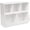 White, variant on HOOBRO Kids Bookshelf Bookcase Footboard Children's Toy Storage Cabinet Playroom Hallway WT32CW01