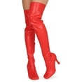 thumbnail image 3 of Mixx Shuz Square Toe Stretchy Over The Knee Boot 20402, 3 of 4