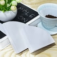 thumbnail image 2 of ENJOYW 50Pcs Cone-shaped Hand Drip Brew Coffee Filter Home Office Travel DIY Cafe Paper Coffee Filter, 2 of 7