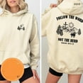 thumbnail image 3 of Follow the Word Not the Herd Christian Hoodie – Faith-Based Scripture Pullover with Bible Verse (Isaiah 18:11-13), 3 of 6