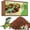 1 pack, variant on 2 Pack Natural Coconut Fiber Substrate for Reptile- Premium Compressed Coconut Husk Terrarium Bedding for Reptile, Tortoise, Frogs, Snakes Hermit Crabs, Burrowing Animals