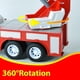 thumbnail image 4 of Camión de bomberos de juguete, coches inerciales, con luces y sonido, regalo de juguete educativo para niños de 4, 5 y 6 años., 4 of 4