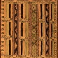 thumbnail image 1 of Ahgly Company Indoor Square Oriental Orange Industrial Area Rugs, 8' Square, 1 of 4
