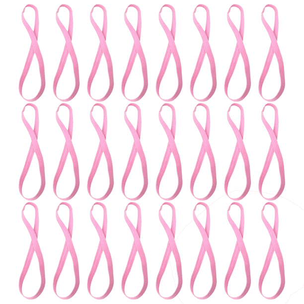 24 piezas de diademas deportivas elásticas finas, antideslizantes, delgadas, sin arrugas, suaves, para el sudor