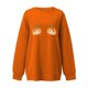 thumbnail image 3 of Blusa holgada de manga larga con estampado de Acción de Gracias a la moda para mujer, suéter informal con cuello redondo, Tops, sudadera Fridja fjkfkj6496, 3 of 4