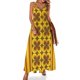 thumbnail image 1 of Vestido sin mangas con estampado de los años sesenta, vestido de verano para mujer, vestido de noche para mujer, 1 of 7
