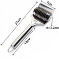thumbnail image 3 of SUTENGDA Stainless Steel Spaghetti Noodle Pasta Maker Lattice Roller Dough Cutter Sturdy Practical Kitchen Gadget Tool Kitchen Cooking Tool(8.66‘‘*2.83‘‘), 3 of 8