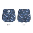 thumbnail image 3 of Salouo Cartoon Shark Print Women's 2 in 1 Running Shorts Double-Layer Shorts Athletic Workout Gym Yoga Shorts Running Shorts for Women-XX-Large, 3 of 7