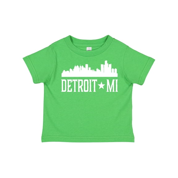 Inktastic Detroit Michigan Skyline MI Cities Boys or Girls Toddler T-Shirt