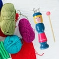 thumbnail image 2 of Muñeca Cuerda Tejer Costura Telar Trenzado Fabricante Hilo Lana (B), 2 of 9