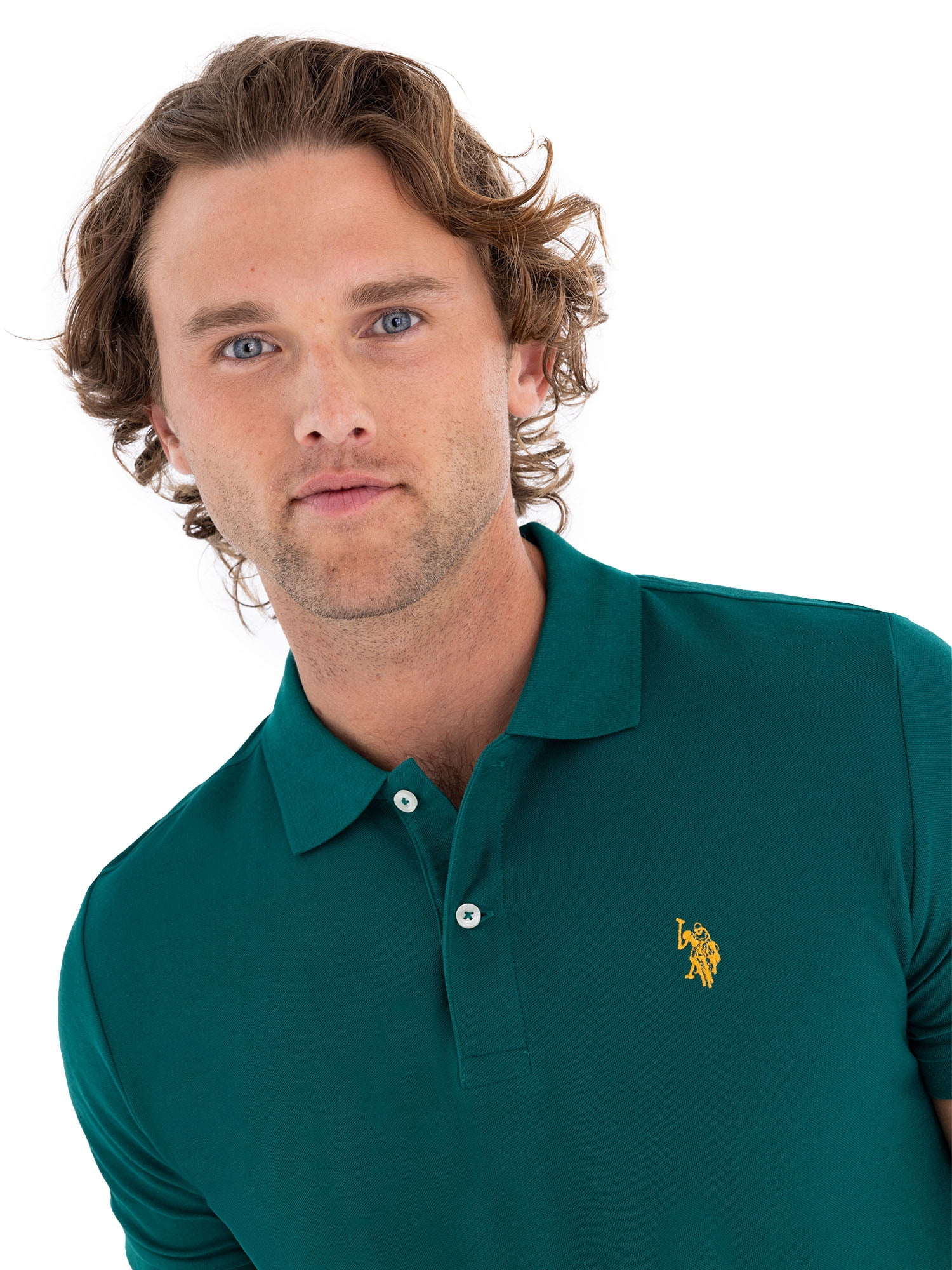 U.S. Polo Assn. Men's Performance Pique Polo Shirt