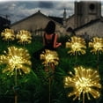 thumbnail image 4 of SDJMa Solar Outdoor Garden Lights, 90LED Solar Firework Lights 8 Modes Waterproof with Remote Control, Multicolor Starburst Fairy Lights for Pathway Backyard Patio Christmas Lawn Wedding Decor, 4 of 9